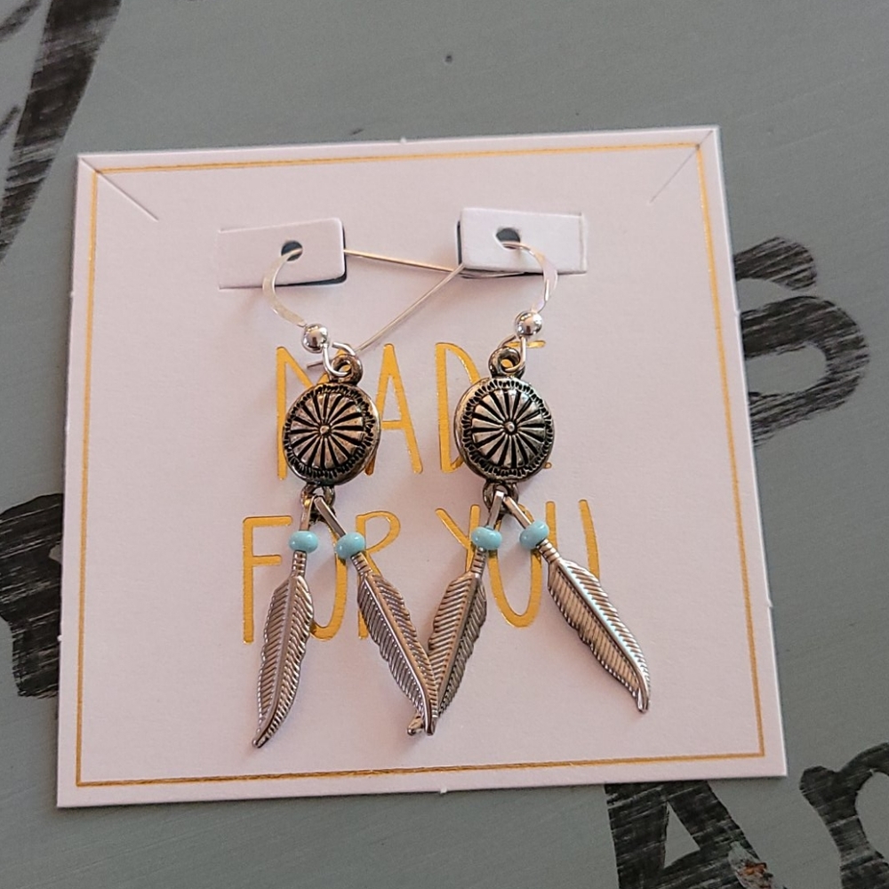 Dream Catcher Tribal Earrings